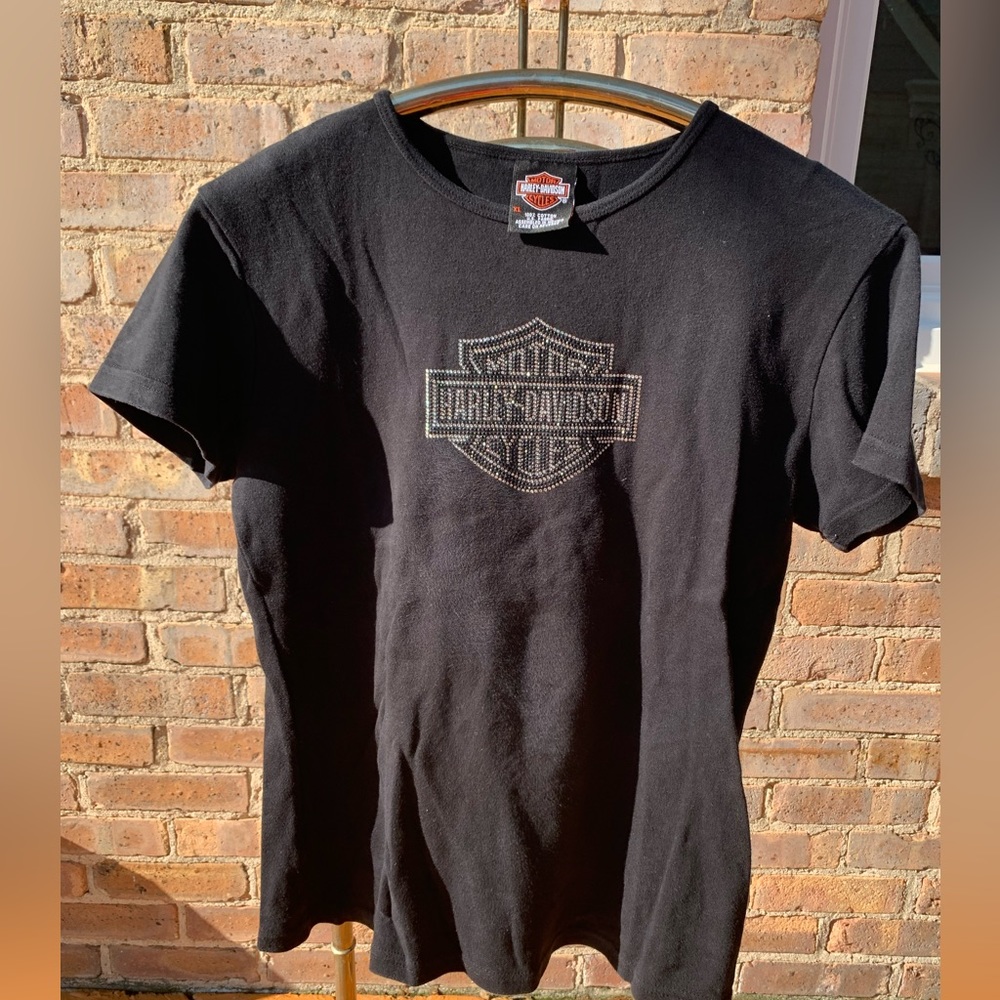 Harley-Davidson Bar & Shield Rhinestone T-shirt, size XL